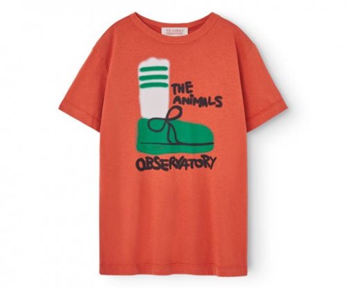 <img class='new_mark_img1' src='https://img.shop-pro.jp/img/new/icons7.gif' style='border:none;display:inline;margin:0px;padding:0px;width:auto;' />The Animals ObservatoryBig Rooster T-Shirt - Red