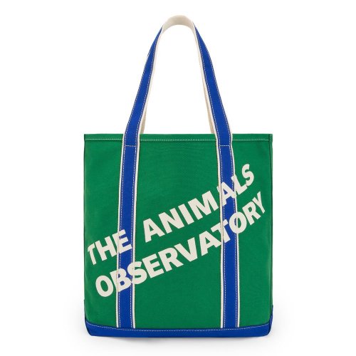 <img class='new_mark_img1' src='https://img.shop-pro.jp/img/new/icons7.gif' style='border:none;display:inline;margin:0px;padding:0px;width:auto;' />The Animals ObservatoryTOTE BAG ONESIZE BAG - Green