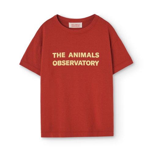 <img class='new_mark_img1' src='https://img.shop-pro.jp/img/new/icons7.gif' style='border:none;display:inline;margin:0px;padding:0px;width:auto;' />The Animals ObservatoryORION KIDS T-SHIRT - Maroon