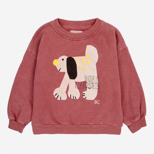 BOBO CHOSESʥܥܡ硼ˡFairy Dog sweatshirt - DARK BROWN