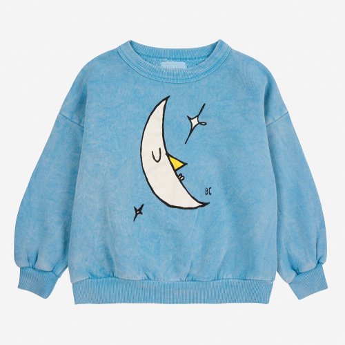 BOBO CHOSESʥܥܡ硼ˡBeneath the Moon sweatshirt - LIGHT BLUE