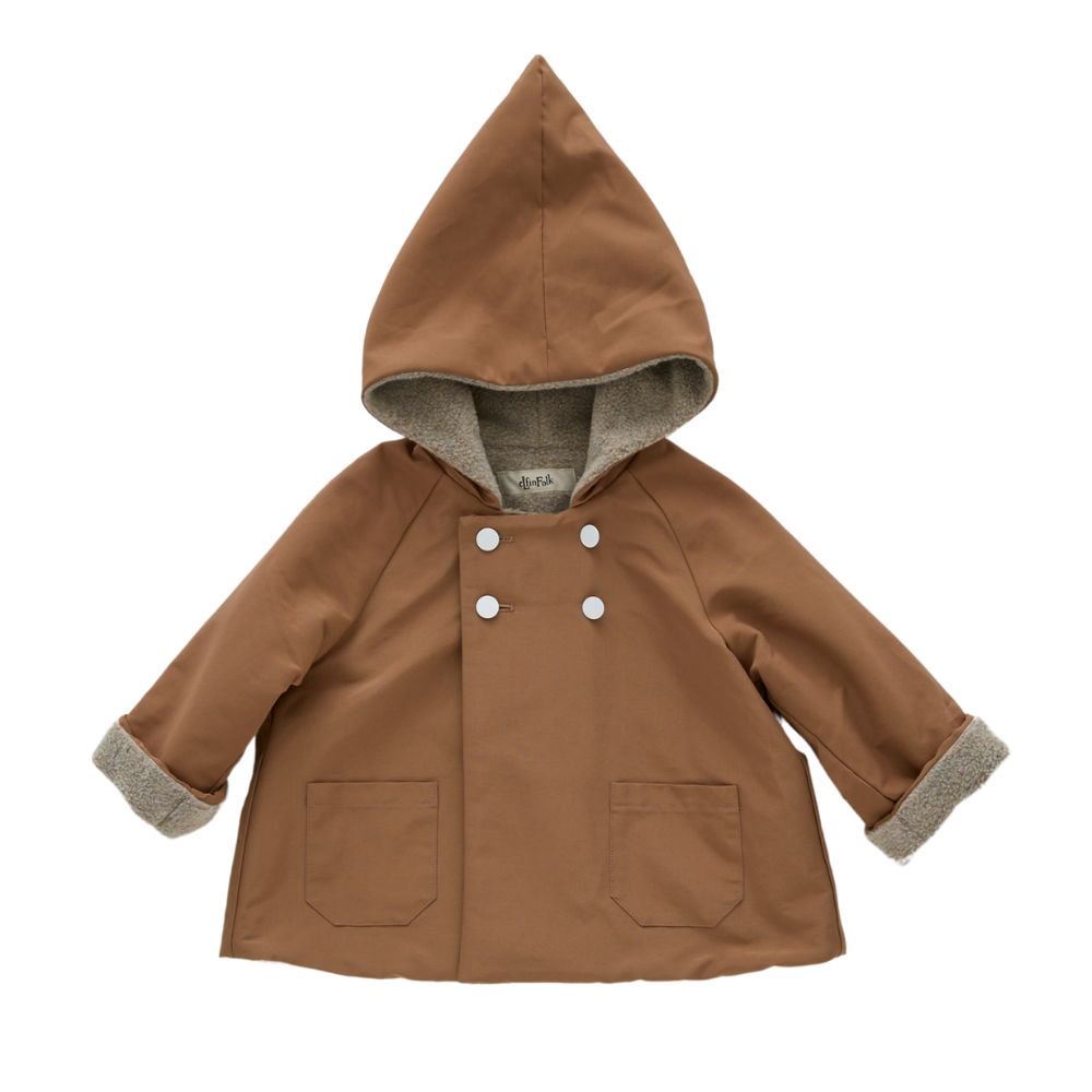 eLfinFolk（エルフィンフォルク）／eLf Coat - milky brown - 世界中のベビー&子供服をセレクトしたオンラインショップ  doudou jouons