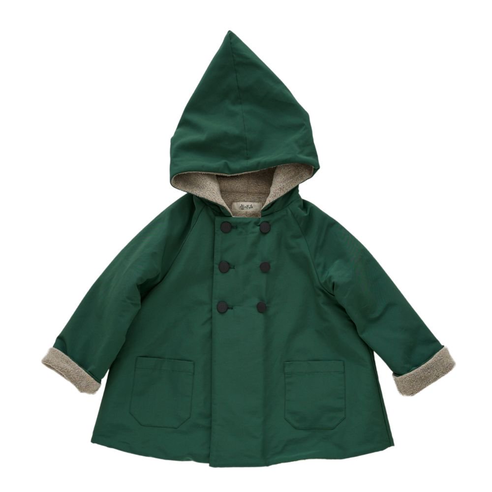 eLfinFolk（エルフィンフォルク）／eLf Coat - green - 世界中のベビー&子供服をセレクトしたオンラインショップ doudou  jouons