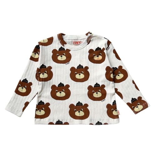 <img class='new_mark_img1' src='https://img.shop-pro.jp/img/new/icons7.gif' style='border:none;display:inline;margin:0px;padding:0px;width:auto;' />TINYCOTTONS(ˡåȥ)BEARS TEE - light cream heather