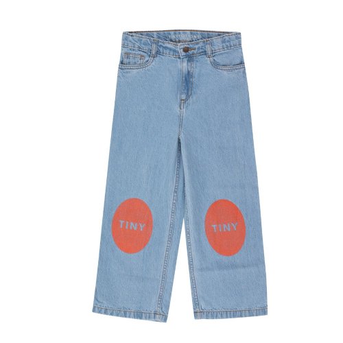 <img class='new_mark_img1' src='https://img.shop-pro.jp/img/new/icons7.gif' style='border:none;display:inline;margin:0px;padding:0px;width:auto;' />TINYCOTTONS(ˡåȥ)PRINTED JEANS - medium wash denim