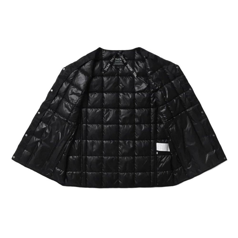 美品✨vaqutaux VOYAGE ダウンベスト　ブラック　yourin TAITRAS ブラック ダウンベストサイズ02