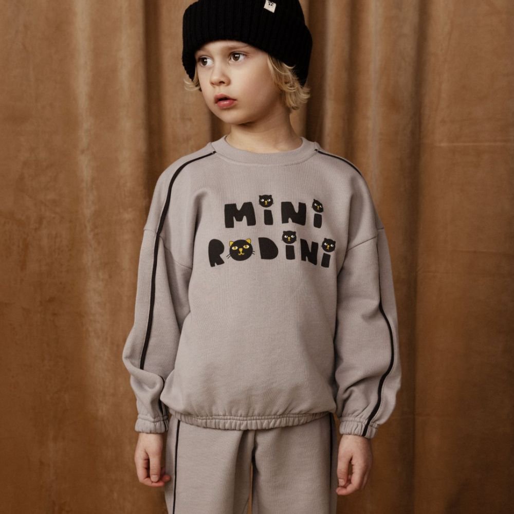 mini rodini（ミニロディーニ）／Mini Rodini cats sp sweatshirt -  世界中のベビー&子供服をセレクトしたオンラインショップ doudou jouons