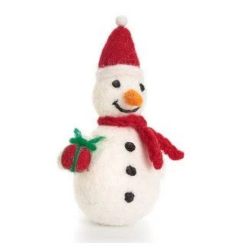 <img class='new_mark_img1' src='https://img.shop-pro.jp/img/new/icons7.gif' style='border:none;display:inline;margin:0px;padding:0px;width:auto;' />Amica(ߥˡXmasʥ - Snowman with Red Present