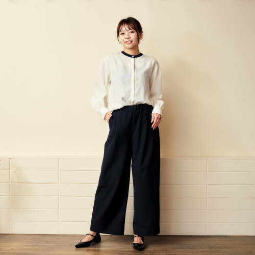 m doudou jouonsWIDE PANTS - NAVY