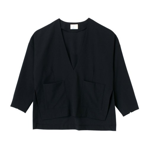 m doudou jouonsPULLOVER JACKET - NAVY