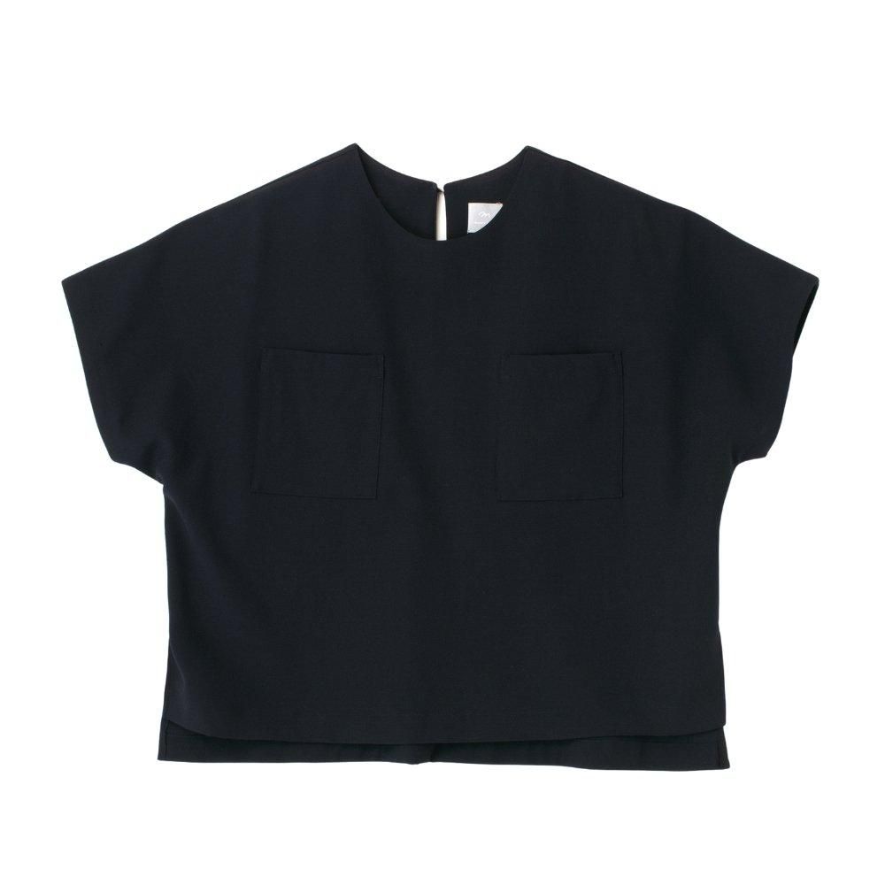 AS WE GROW × m doudou jouons ワンピース　navy m doudou jouons - 世界中のベビー&子供服をセレクトした