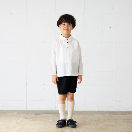 <img class='new_mark_img1' src='https://img.shop-pro.jp/img/new/icons7.gif' style='border:none;display:inline;margin:0px;padding:0px;width:auto;' />m doudou jouonsHALF PANTSBLACK-110-130