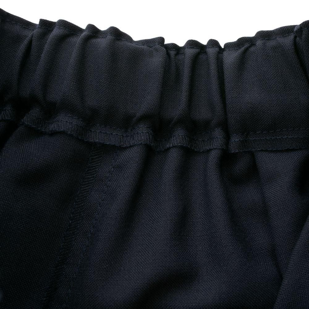 m doudoujouonsセットアップ　110 m doudou jouons／V-NECK SETUP HARF PANTS／NAVY-110-130