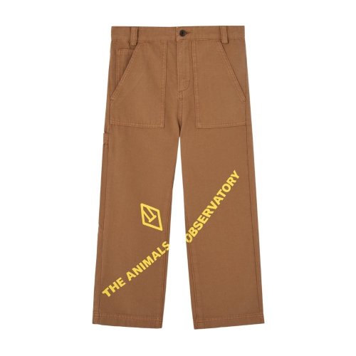 <img class='new_mark_img1' src='https://img.shop-pro.jp/img/new/icons7.gif' style='border:none;display:inline;margin:0px;padding:0px;width:auto;' />The Animals ObservatoryCONDOR KID PANTS - Brown