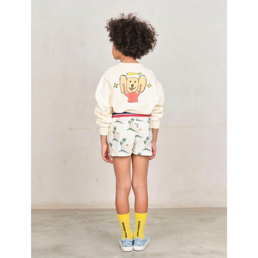 新品タグ付き　THE ANIMALS OBSERVATORY ミニスカート4Y 40%off】The Animals Observatory／POODLE KID SHORTS - White