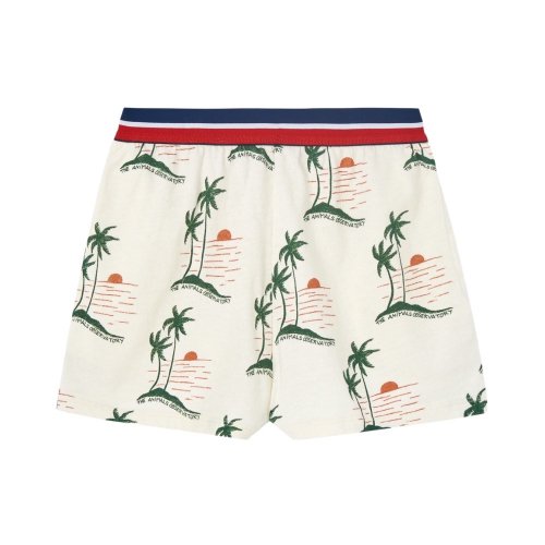 <img class='new_mark_img1' src='https://img.shop-pro.jp/img/new/icons7.gif' style='border:none;display:inline;margin:0px;padding:0px;width:auto;' />The Animals ObservatoryPOODLE KID SHORTS - White Lindo