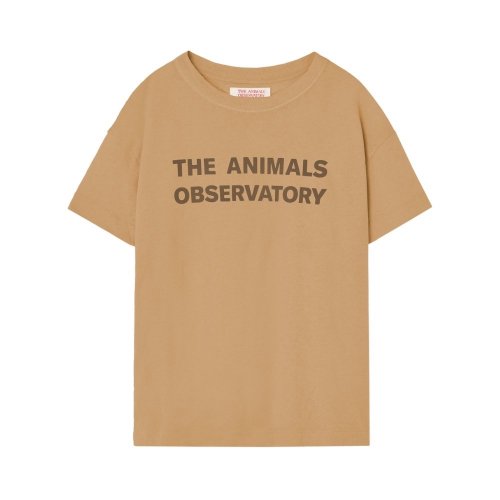 <img class='new_mark_img1' src='https://img.shop-pro.jp/img/new/icons7.gif' style='border:none;display:inline;margin:0px;padding:0px;width:auto;' />The Animals ObservatoryORION KID T-SHIRT - Tan