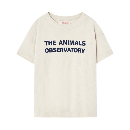 <img class='new_mark_img1' src='https://img.shop-pro.jp/img/new/icons7.gif' style='border:none;display:inline;margin:0px;padding:0px;width:auto;' />The Animals ObservatoryORION KID T-SHIRT - White Mouth