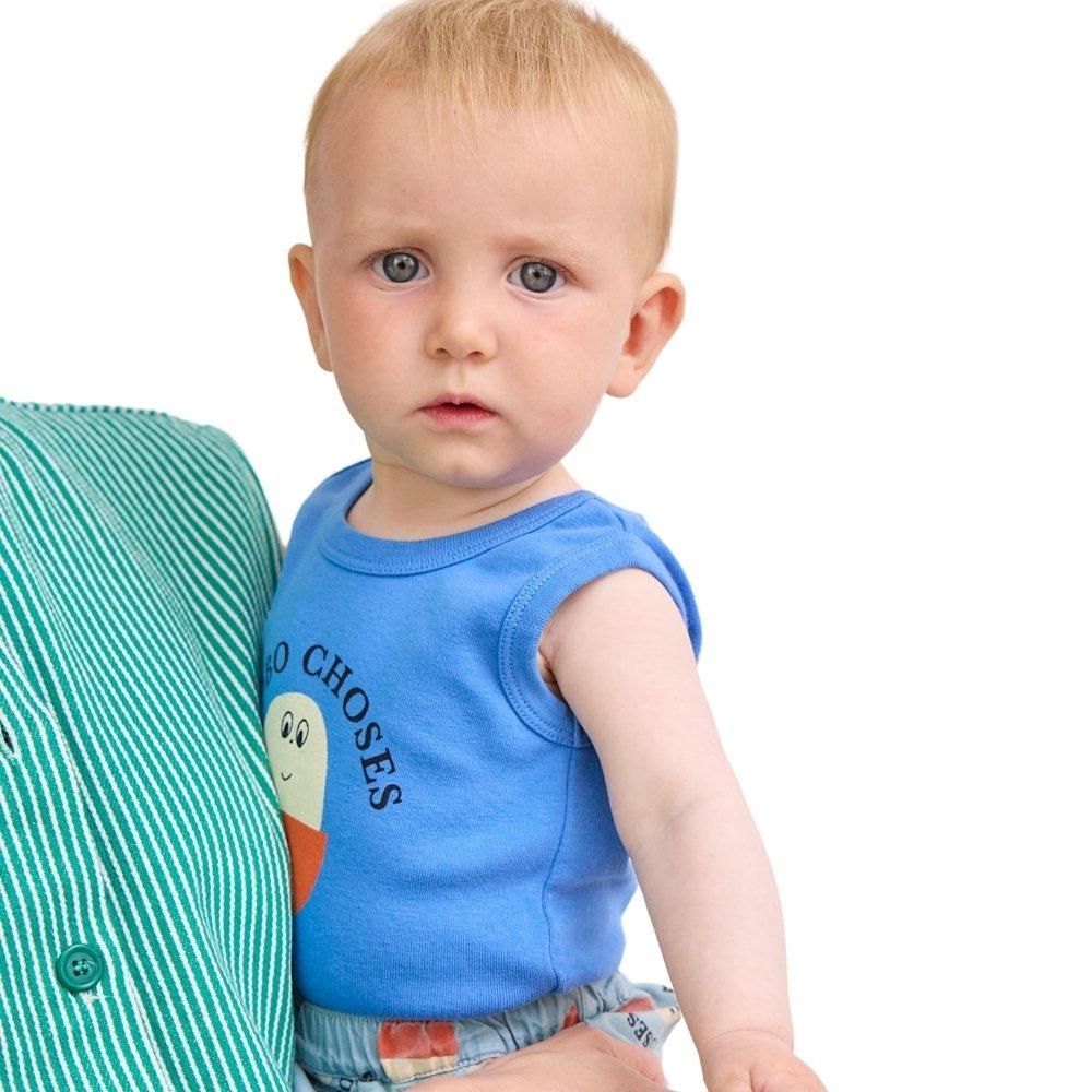 BOBO CHOSES／ボボショーズ　　92サイズ　セットアップ BOBO CHOSES / ボボショーズ お魚柄セットアップ サイズ92