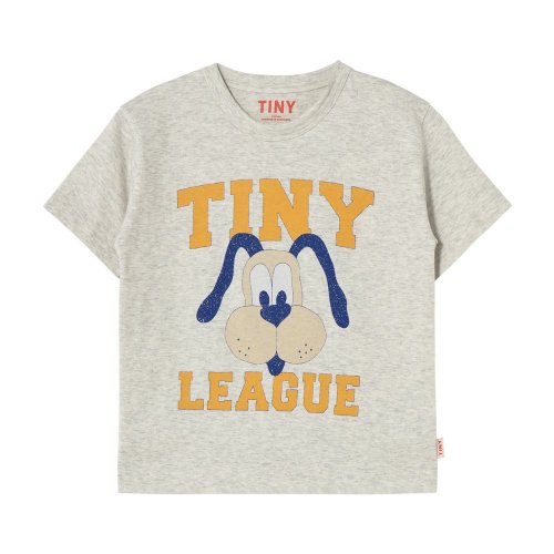 <img class='new_mark_img1' src='https://img.shop-pro.jp/img/new/icons7.gif' style='border:none;display:inline;margin:0px;padding:0px;width:auto;' />TINYCOTTONS(ˡåȥ)TINY LEAGUE GRAPHIC TEE -light grey heather