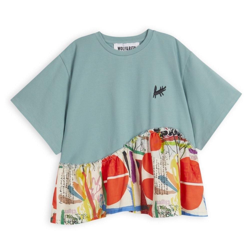 ほぼ新品　WOLF & RITA ワンピース 10Y 25SS】wolf&rita(ウルフアンドリタ)BERTA BLACK(2y/4y/6y/8y/10y