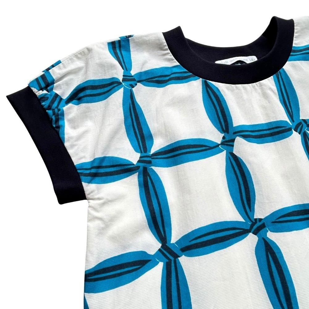 mina perhonen ミナペルホネン　solmio ワンピース　160 mina perhonen（ミナ ペルホネン）／solmio dress - blue - 世界