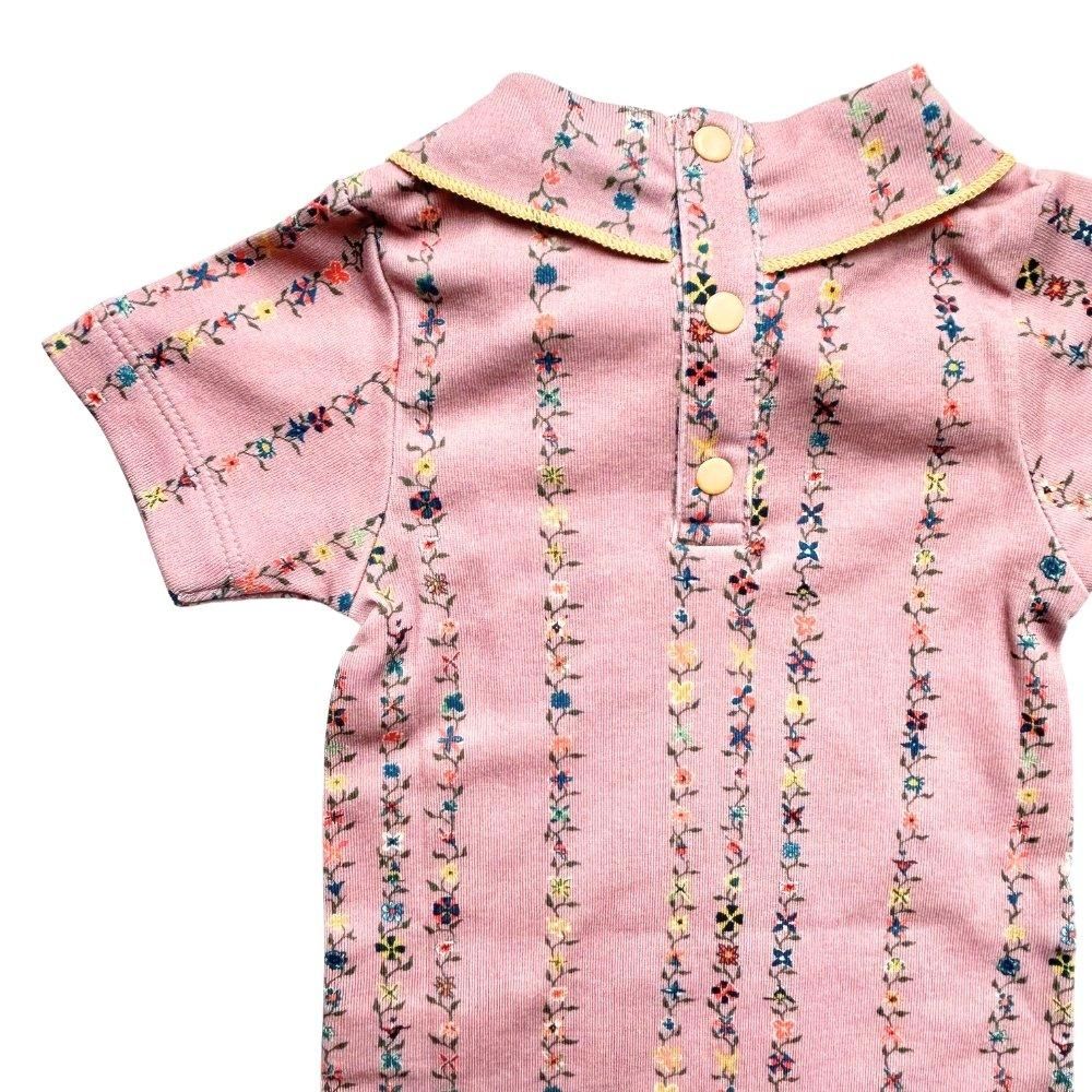 Misha&Puff(ミーシャアンドパフ）／Baby Short Sleeve Scout Onesie