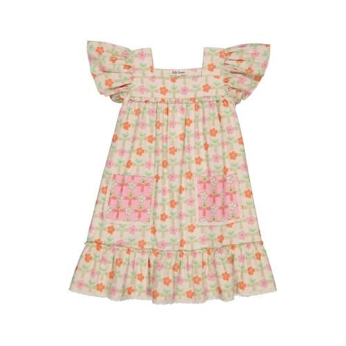 mina perhonen(ミナ ペルホネン)｜【Kids】tambourineワンピース/ライトベージュ の通販｜ELLESHOP・(エル・ショップ)