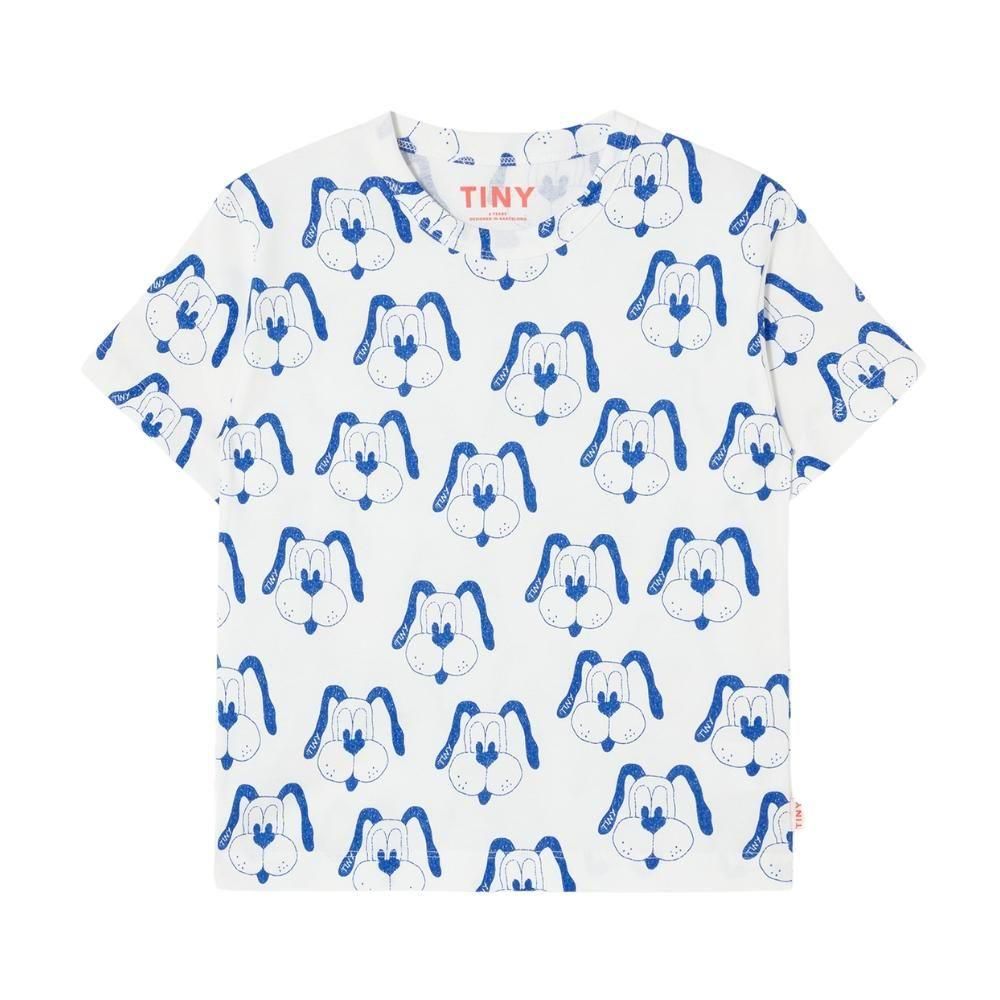 TINYCOTTONS(タイニーコットンズ)／DOGS TEE - off-white - 世界