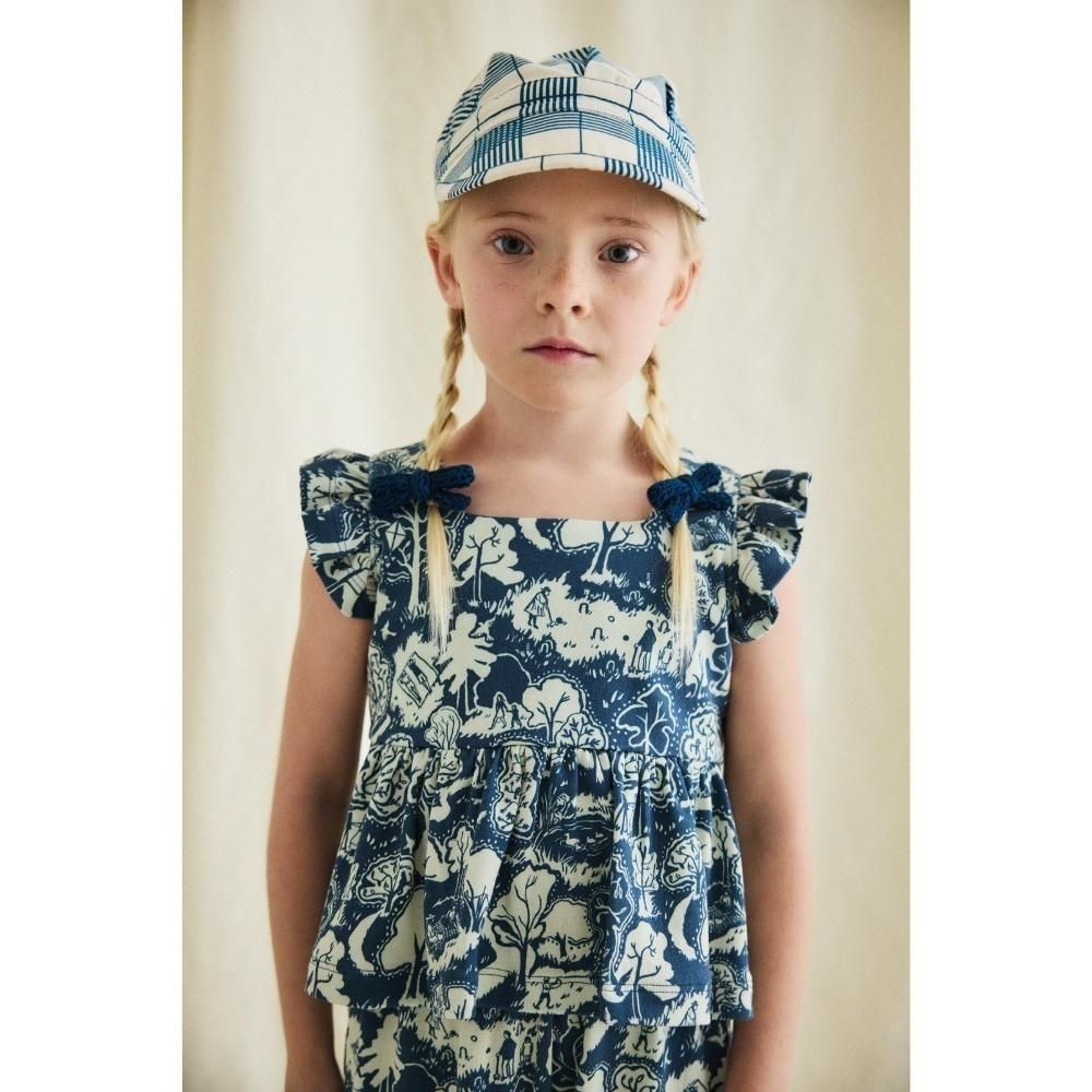 新品未使用 Misha&Puff TulipHat Celestial 4-8y Misha & Puff Medium Flower Clip Set/ Celestial | RESONASON