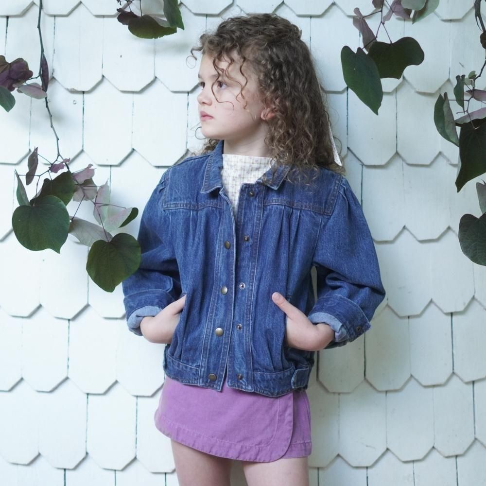 【新品未使用】soor ploom スコート　6y SOOR PLOOM 6y olive skort zinnia