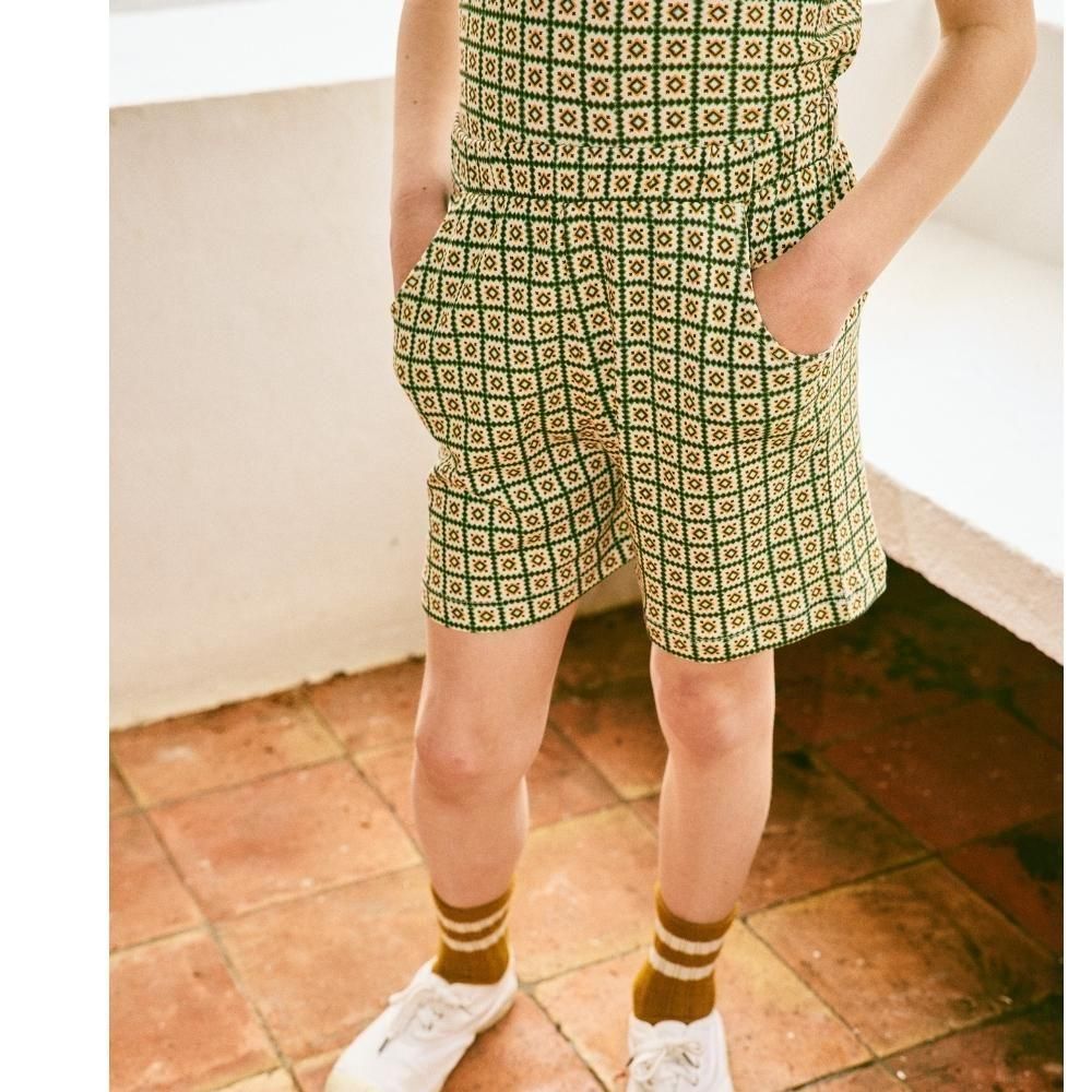 Misha&Puff(ミーシャアンドパフ）／ Field Short - String/Lawn