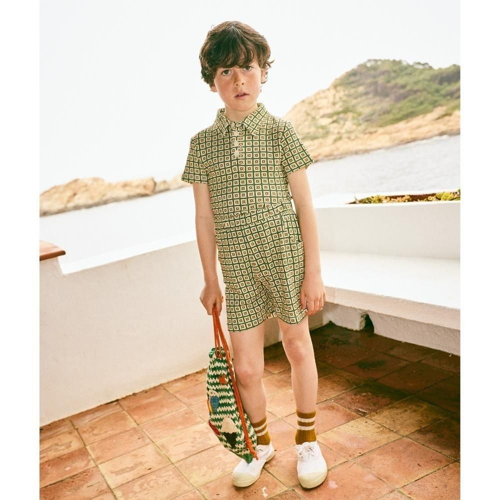 Misha&Puff(ミーシャアンドパフ）／ Field Short - String/Lawn