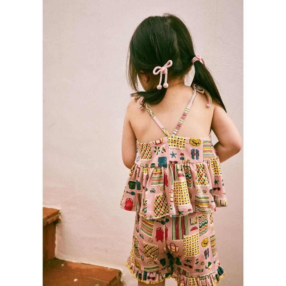 LAST！Misha&Puff(ミーシャアンドパフ）／Ruffle Short - Parfait