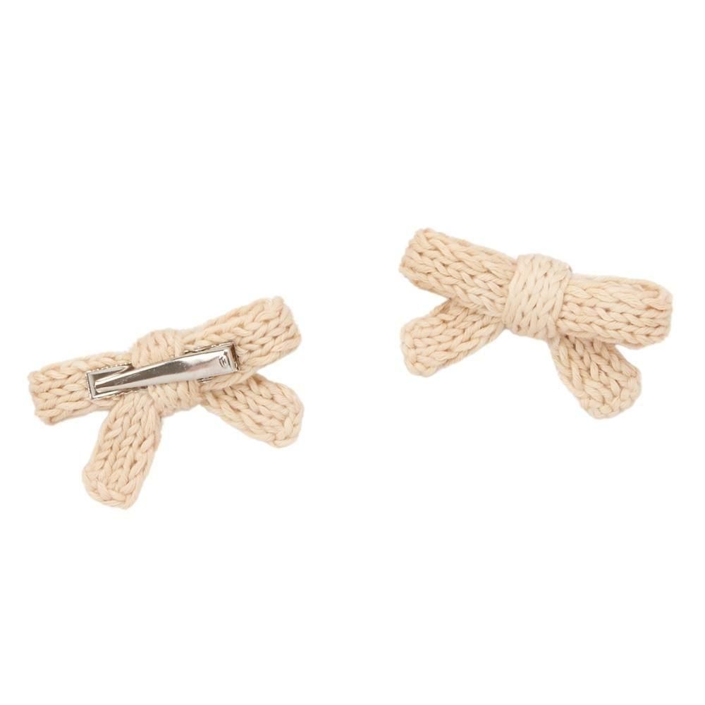 Misha&Puff(ミーシャアンドパフ）／Goldie Bow Set - Bisque