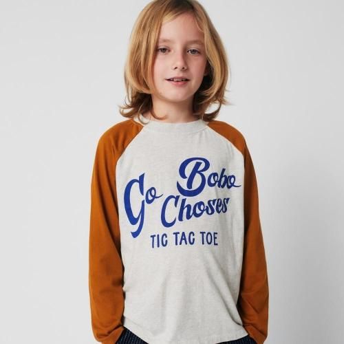 <img class='new_mark_img1' src='https://img.shop-pro.jp/img/new/icons7.gif' style='border:none;display:inline;margin:0px;padding:0px;width:auto;' />BOBO CHOSESʥܥܡ硼ˡGo Bobo ranglan sleeves T-shirt RANGLAN