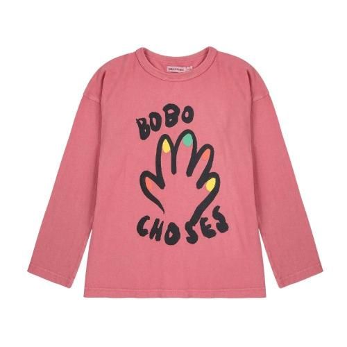 <img class='new_mark_img1' src='https://img.shop-pro.jp/img/new/icons7.gif' style='border:none;display:inline;margin:0px;padding:0px;width:auto;' />BOBO CHOSESʥܥܡ硼ˡHigh Five T-shirt LONG SLEEVE