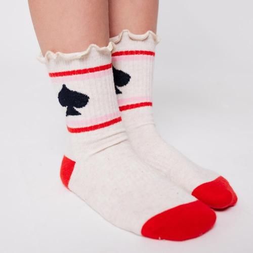 <img class='new_mark_img1' src='https://img.shop-pro.jp/img/new/icons7.gif' style='border:none;display:inline;margin:0px;padding:0px;width:auto;' />BOBO CHOSESʥܥܡ硼ˡBC Spades short socks 