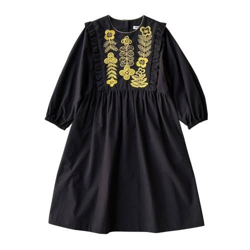 <img class='new_mark_img1' src='https://img.shop-pro.jp/img/new/icons7.gif' style='border:none;display:inline;margin:0px;padding:0px;width:auto;' />mina perhonenʥߥ ڥۥͥˡswing garden dress - navy