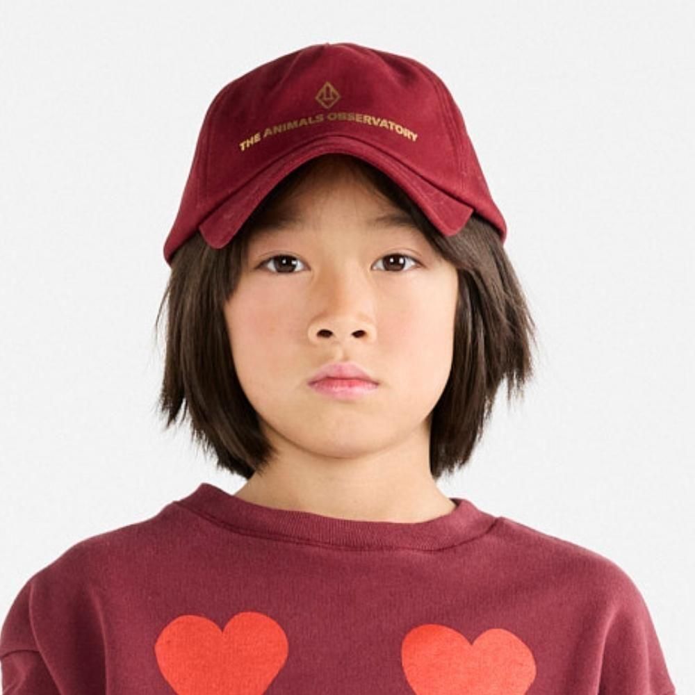 The Animals Observatory／Maroon Hamster Cap - 世界中のベビー&子供