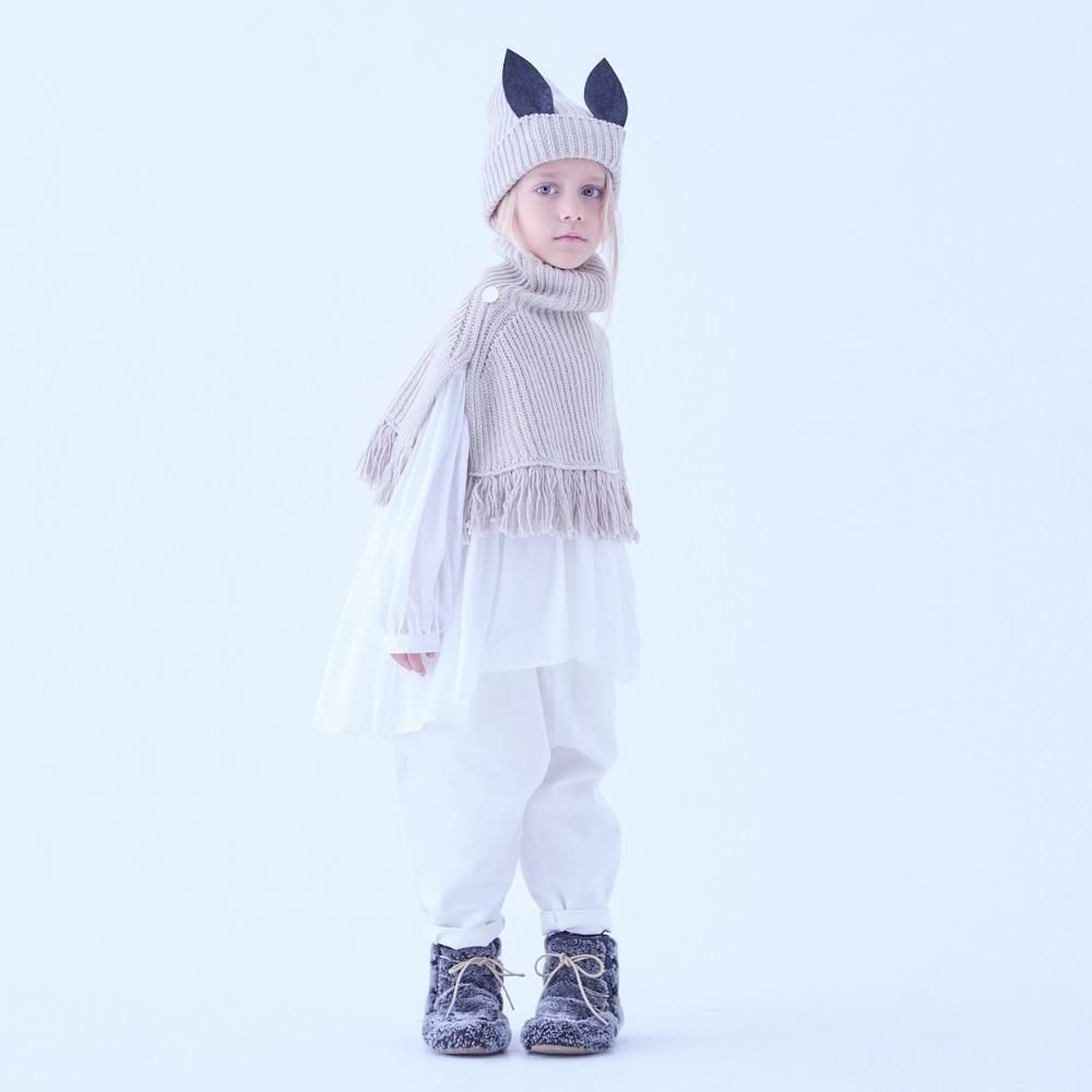 海外子供服 elfinfolk エルフィン elfin エルフィンフォルク eLfinFolk(エルフィンフォルク)/ elf coat / red / 110,120,130