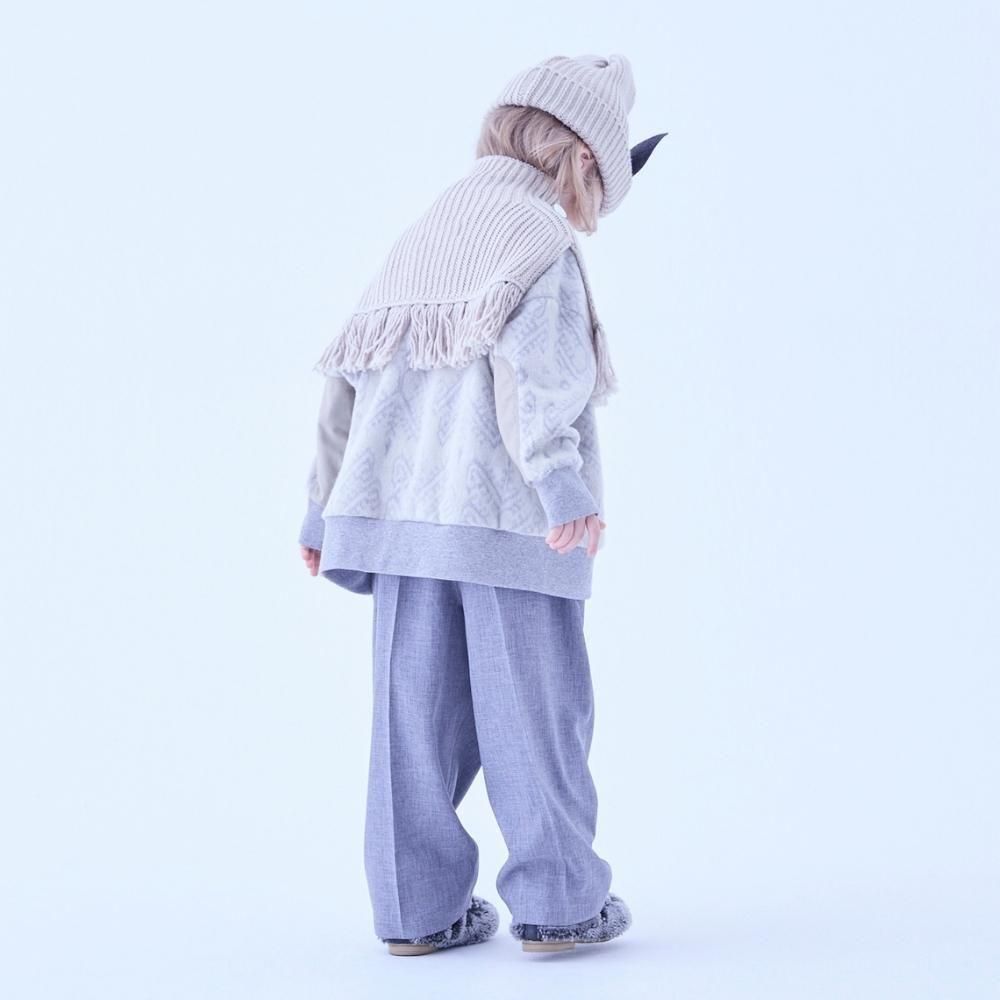 海外子供服 elfinfolk エルフィン elfin エルフィンフォルク eLfinFolk（エルフィンフォルク）／Rib knit Knights capeⅡ
