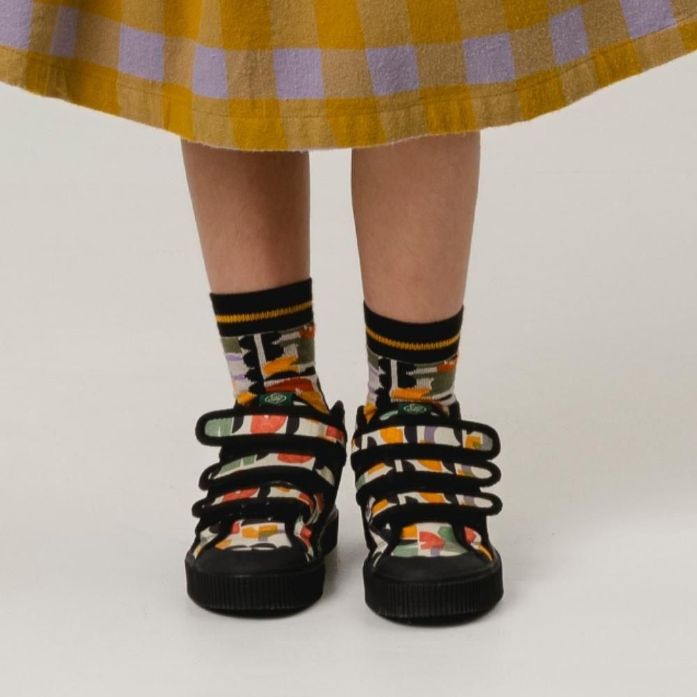 WOLF & RITA(ウォルフアンドリタ)／SOCKS - GEOMETRIE - 世界中の