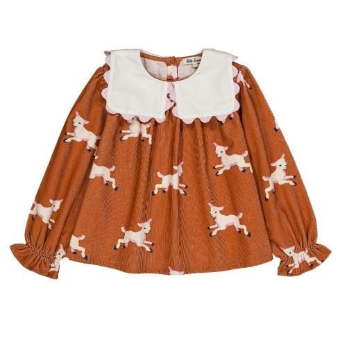 <img class='new_mark_img1' src='https://img.shop-pro.jp/img/new/icons7.gif' style='border:none;display:inline;margin:0px;padding:0px;width:auto;' />ͽʡ9ͽhello Simoneʥϥ⡼̡ˡPraline blouse - Lamb Sunburn