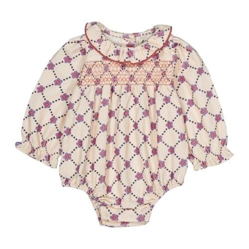 <img class='new_mark_img1' src='https://img.shop-pro.jp/img/new/icons7.gif' style='border:none;display:inline;margin:0px;padding:0px;width:auto;' />ͽʡ9ͽhello Simoneʥϥ⡼̡ˡAmande romper - Floral check