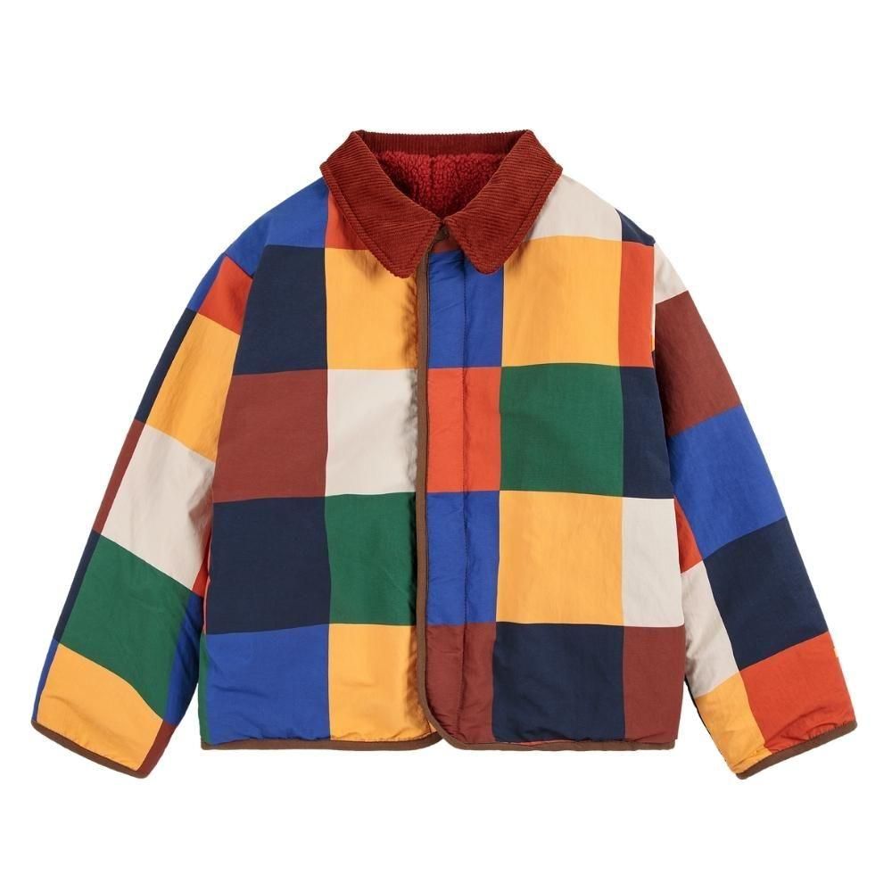 新品　bobochoses ボボショース　上着 BOBO CHOSES（ボボ・ショーズ）／Multicolor Tiles reversible