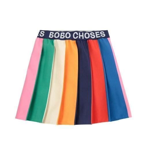 <img class='new_mark_img1' src='https://img.shop-pro.jp/img/new/icons7.gif' style='border:none;display:inline;margin:0px;padding:0px;width:auto;' />BOBO CHOSESʥܥܡ硼ˡBobo Color block pleated skirt