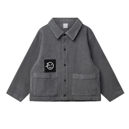 <img class='new_mark_img1' src='https://img.shop-pro.jp/img/new/icons7.gif' style='border:none;display:inline;margin:0px;padding:0px;width:auto;' />wynkenʥ󥱥ˡCORD PIONEER JACKET - SMOKE