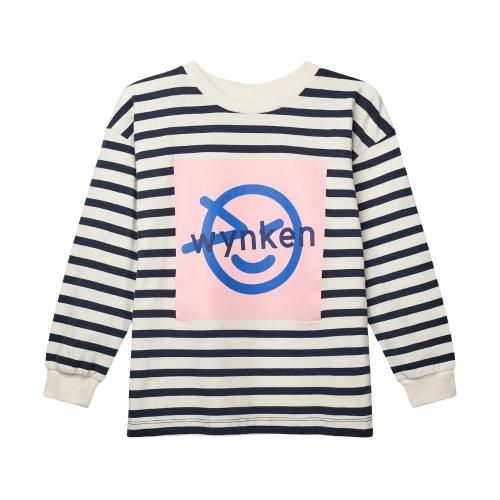 <img class='new_mark_img1' src='https://img.shop-pro.jp/img/new/icons7.gif' style='border:none;display:inline;margin:0px;padding:0px;width:auto;' />ͽ/̤wynkenʥ󥱥ˡWYNK STRIPE TEE - BLUSH PINK/TRUE BLUE