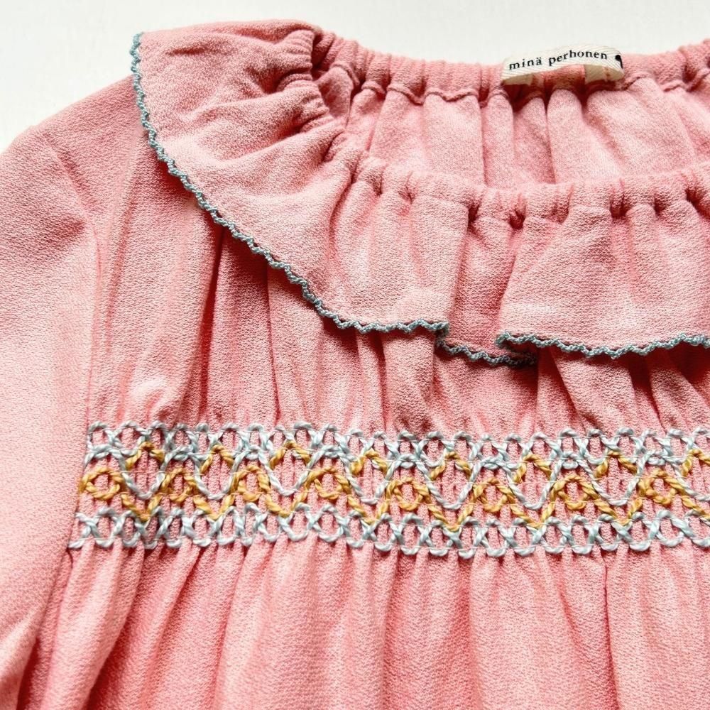 ミナペルホネンChoucho洋服40サイズ choucho カシュクールドレス - minä perhonen